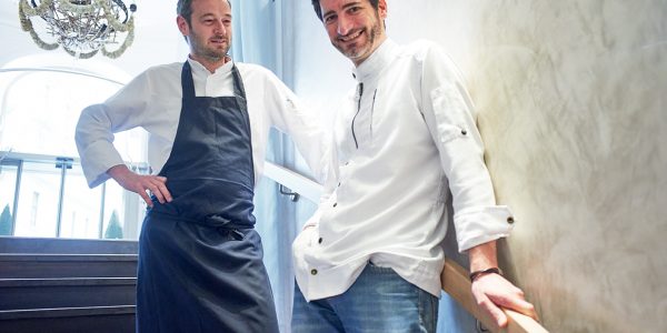 restaurant Tian chef Paul Ivic (r) & Award winningg pattiserie (name from Michael again)1